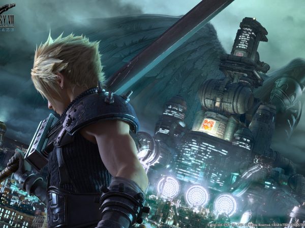 Une scène d’un jeu de la saga « Final Fantasy »