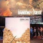 Affiche du jeu vidéo « Rainbow Six Siege » au Gamescon 2019
