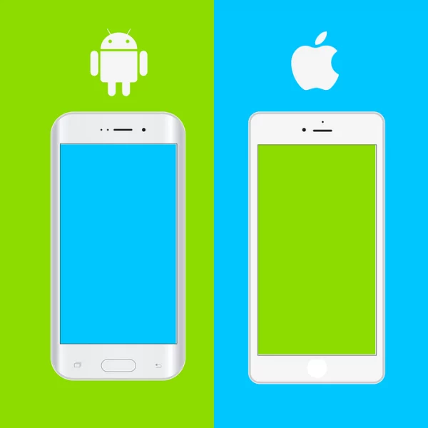 Logos de Android et iOS