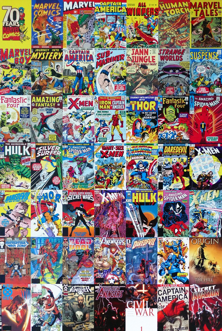 Les Comics Marvel